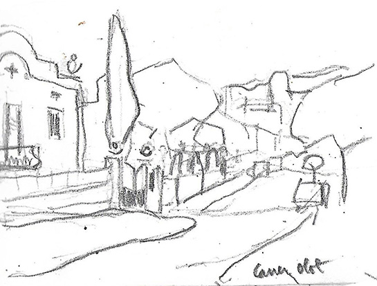Carrer Olot. Parc Güell