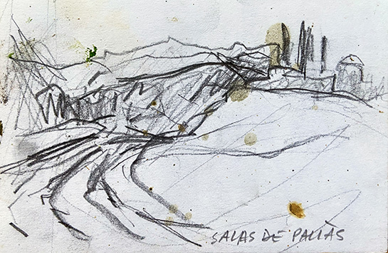 Salàs de Pallars. El turó del cementiri