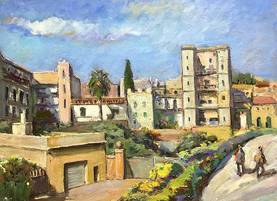 Sarrià, Via Augusta